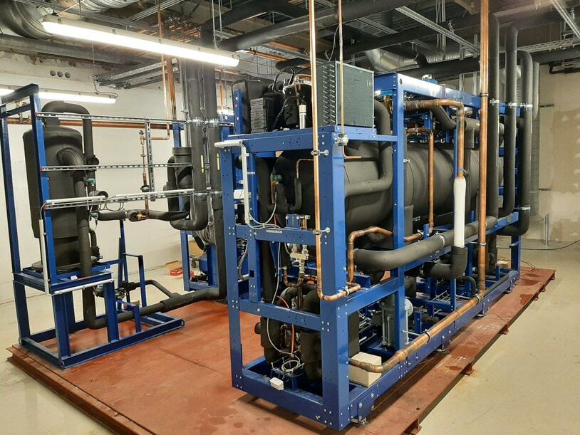 Kühlanlage bei der METRO